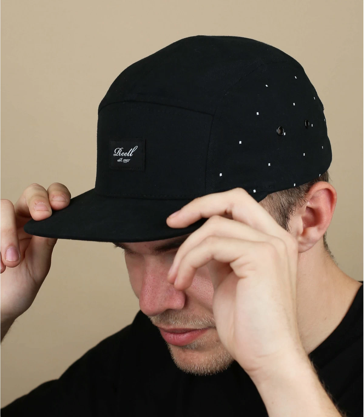 Reell 5 Panel Nylon Black 1 Reell 5 Panel Nylon Black
