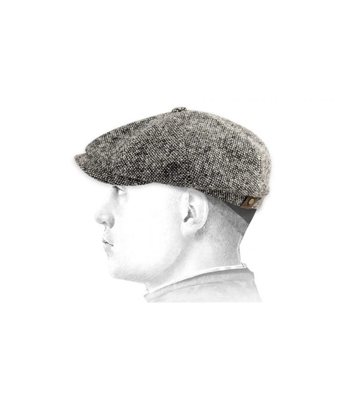 Stetson Hatteras Donegal Gris 3 Stetson Hatteras Donegal Gris – Image 3