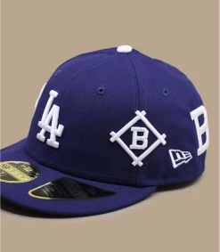 NEW ERA All Over Logo 5950 Low Profile LA -Chapeau Chic Soldes Boutique all over logo 5950 low profile la 2