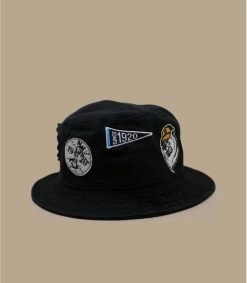 NEW ERA All Over Patch Bucket Black -Chapeau Chic Soldes Boutique all over patch bucket black 3