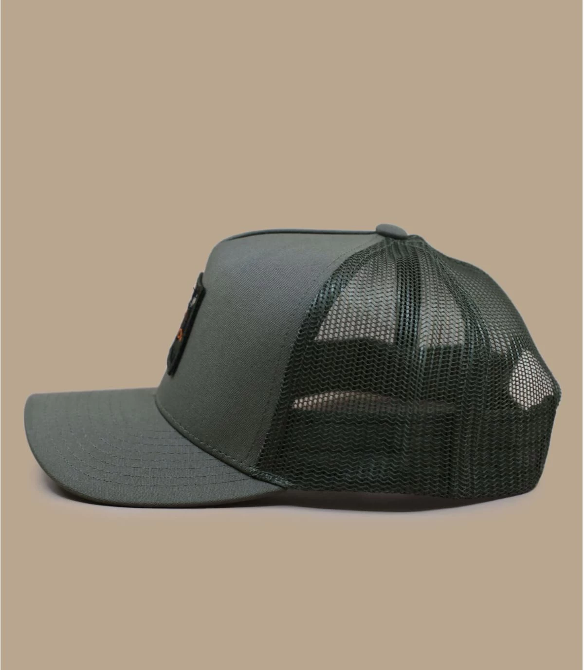 Brixton Alpha Block Trucker Military Olive 4 Brixton Alpha Block Trucker Military Olive – Image 4