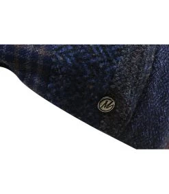 Angelo Patchwork Bleu 5 Angelo Patchwork Bleu -Chapeau Chic Soldes Boutique angelo patchwork bleugavroche20laine20rayures20bleu