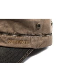 Stetson Army Cap Cotton Brown 7 Stetson Army Cap Cotton Brown -Chapeau Chic Soldes Boutique army cap cotton brownCasquette20Army20marron