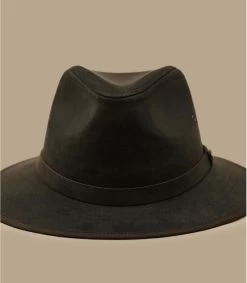 Auckland Cuir Veilli Chocolat 7 Auckland Cuir Veilli Chocolat -Chapeau Chic Soldes Boutique auckland cuir veilli chocolat 2