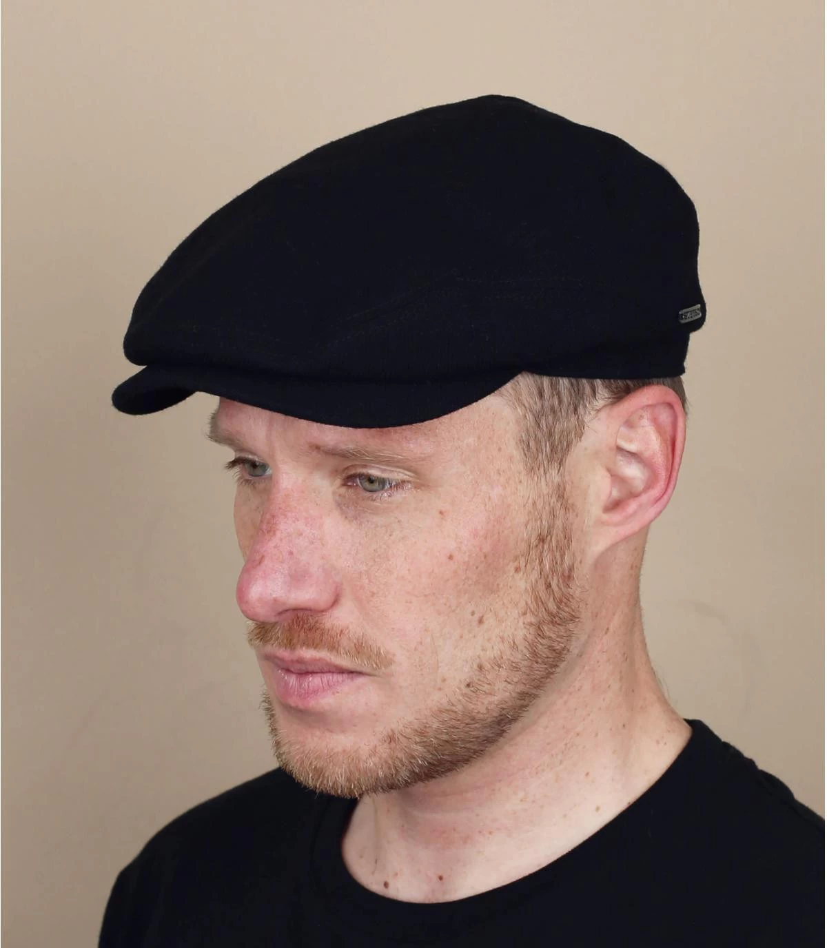 Stetson Belfast Virgin Wool Cashmere Black 1 Stetson Belfast Virgin Wool Cashmere Black