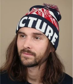 Picture Bernie Beanie Dark Blue