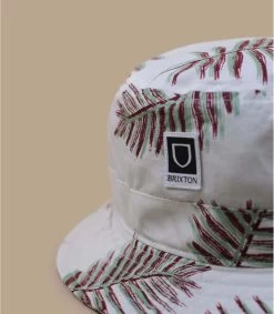 Brixton Beta Packable Bucket Aloha Off White -Chapeau Chic Soldes Boutique beta packable bucket aloha off white 2