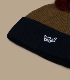 Blocker Brown Navy -Chapeau Chic Soldes Boutique blocker brown navy 2