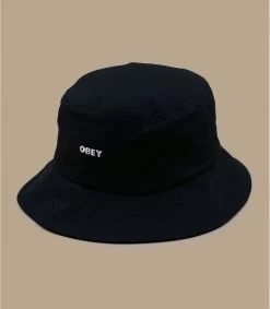 OBEY Bold Twill Bucket Black