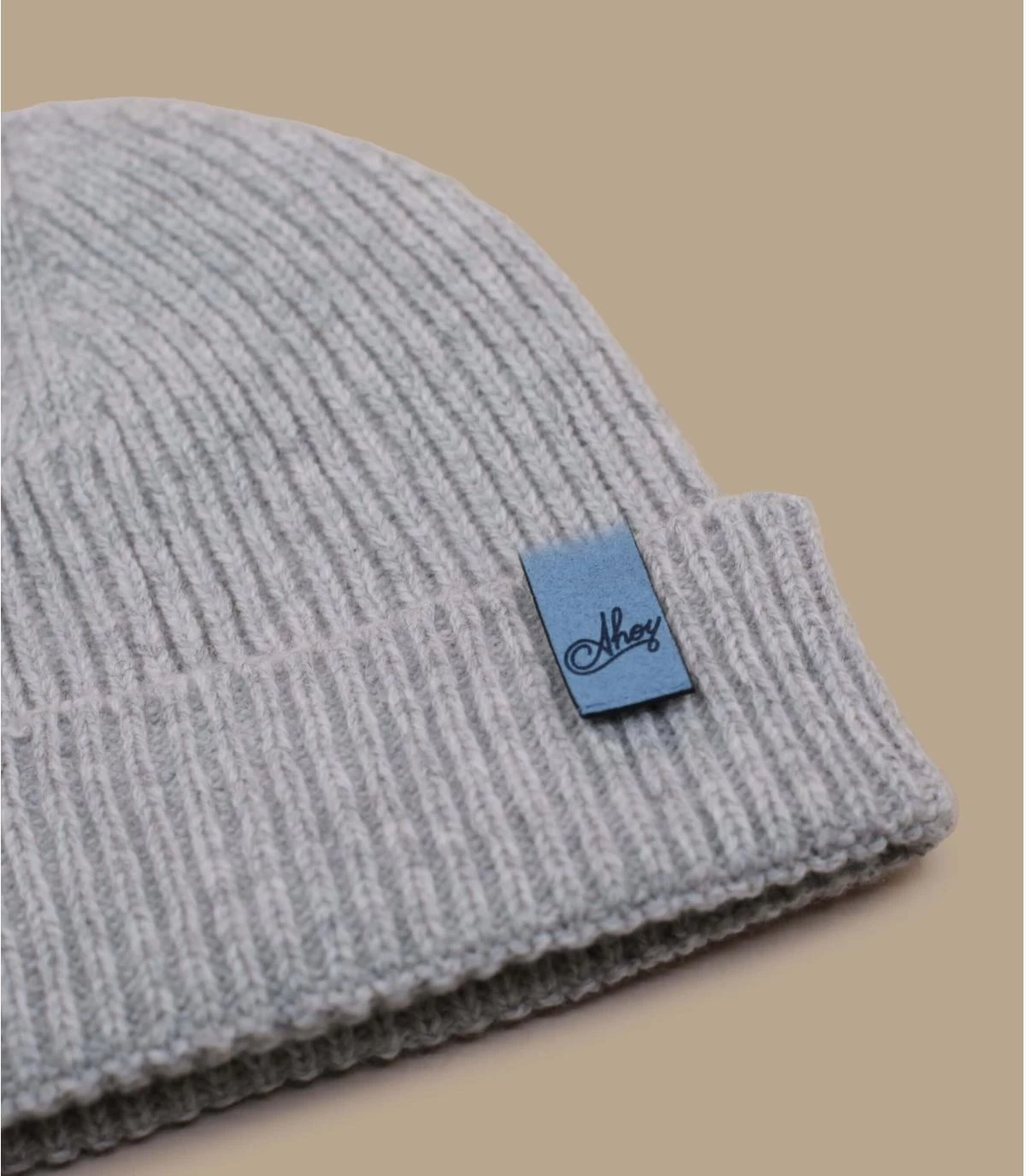 Bonnet Ahoy Grey Blue. Eco & Fabriqué En France 2 Bonnet Ahoy Grey Blue. Eco & Fabriqué En France – Image 2