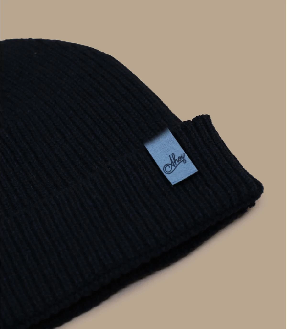 Bonnet Ahoy Navy Blue . Eco & Fabriqué En France 2 Bonnet Ahoy Navy Blue . Eco & Fabriqué En France – Image 2