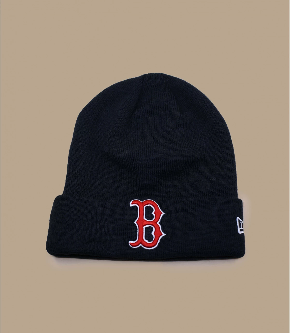 NEW ERA Bonnet MLB Essential Cuff Boston Team 1 NEW ERA Bonnet MLB Essential Cuff Boston Team