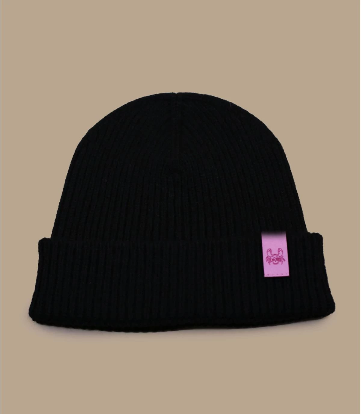 Bonnet Ocean Legend Black Pink. Eco & Fabriqué En France 1 Bonnet Ocean Legend Black Pink. Eco & Fabriqué En France