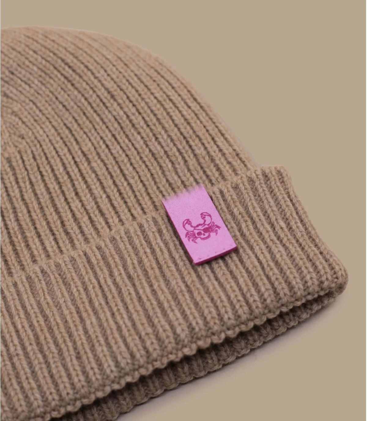 Bonnet Ocean Legend Camel Pink. Eco & Fabriqué En France 2 Bonnet Ocean Legend Camel Pink. Eco & Fabriqué En France – Image 2