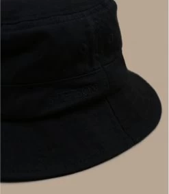 Stetson Bucket Cotton Twill Black -Chapeau Chic Soldes Boutique bucket cotton twill black 2