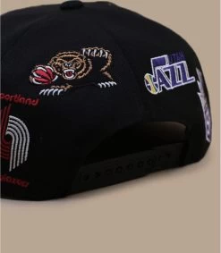 Mitchell & Ness Casquette All Over Conference Deadstock HWC West -Chapeau Chic Soldes Boutique casquette all over conference deadstock hwc west 4