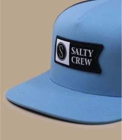 Salty Crew Casquette Alpha Twill Trucker Marine Blue -Chapeau Chic Soldes Boutique casquette alpha twill trucker marine blue 2