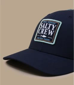 Salty Crew Casquette Cruiser Retro Trucker Navy Dark Aqua -Chapeau Chic Soldes Boutique casquette cruiser retro trucker navy dark aqua 2