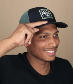 Salty Crew Casquette Cruiser Retro Trucker Navy Dark Aqua