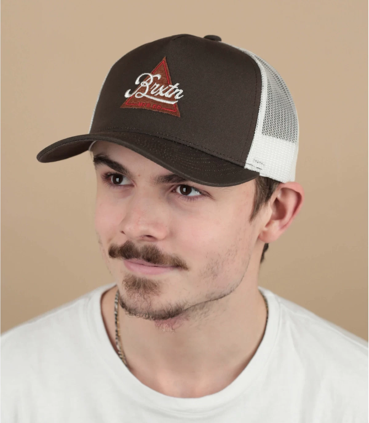 Brixton Casquette Earlston Trucker Dark Earth 1 Brixton Casquette Earlston Trucker Dark Earth
