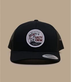 Salty Crew Casquette Fly Guy Retro Trucker Black