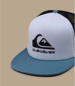 Quiksilver Casquette Foamslayer Brittany Blue -Chapeau Chic Soldes Boutique casquette foamslayer brittany blue 2