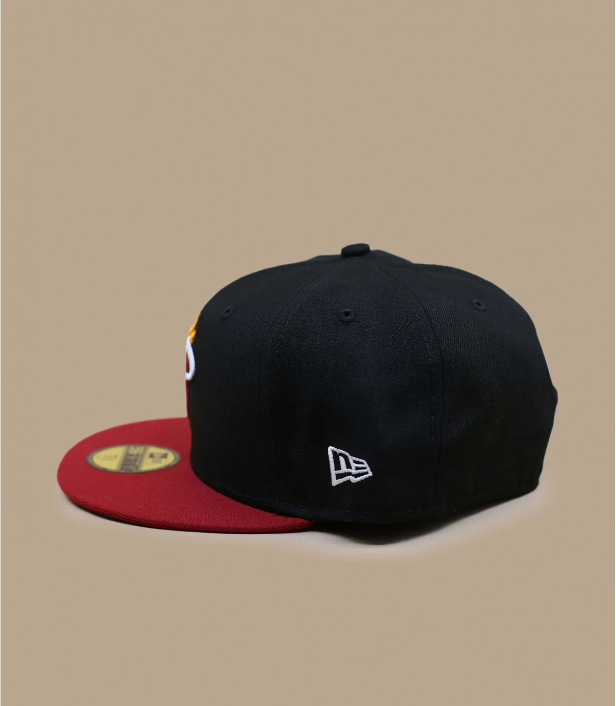NEW ERA Casquette Miami 59fifty Heat Noire 2 NEW ERA Casquette Miami 59fifty Heat Noire – Image 2