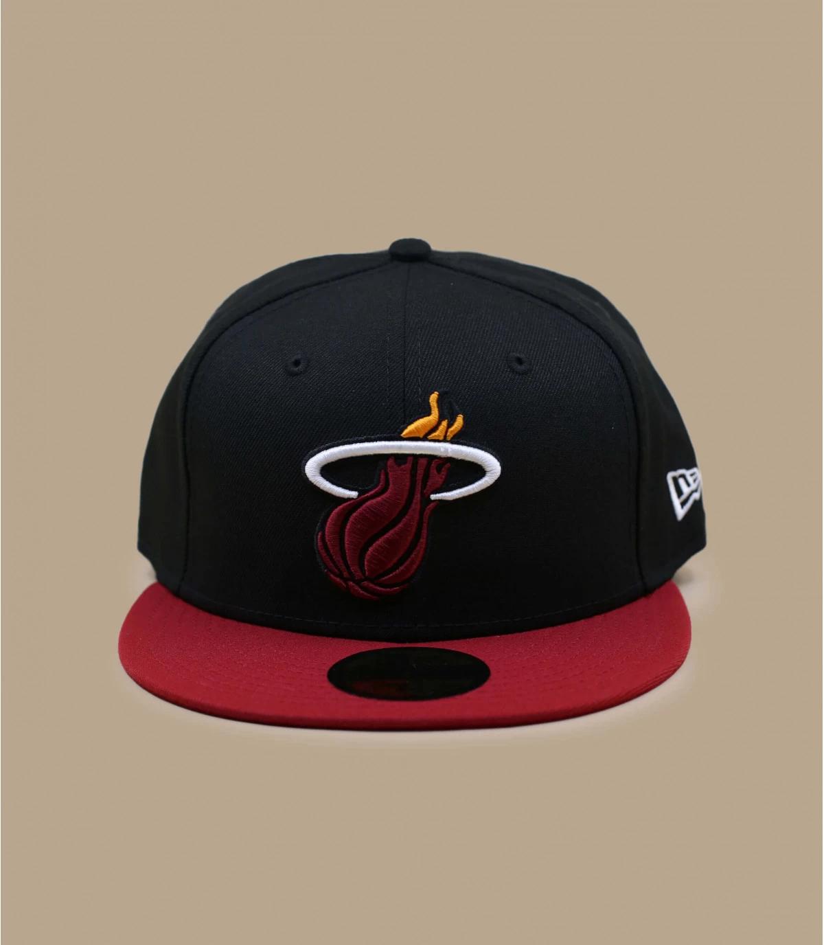 NEW ERA Casquette Miami 59fifty Heat Noire 1 NEW ERA Casquette Miami 59fifty Heat Noire