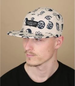 Casquette Louis 5 Panel Pink