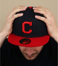 NEW ERA Casquette MLB AC Perf Indians