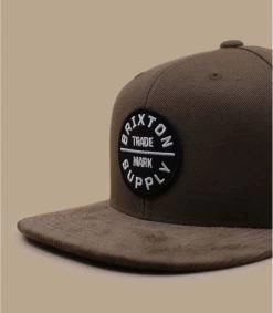 Brixton Casquette Oath III Snapback Dark Earth -Chapeau Chic Soldes Boutique casquette oath iii snapback dark earth 2