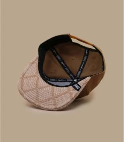 Casquette Snapback Fendo Lookalike Khaki -Chapeau Chic Soldes Boutique casquette snapback fendo lookalike khaki 4