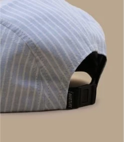 Casquette Stripe 5 Panel Blue -Chapeau Chic Soldes Boutique casquette stripe 5 panel blue 4