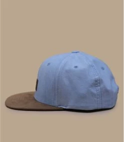 Reell Casquette Suede Wrinkle Blue -Chapeau Chic Soldes Boutique casquette suede wrinkle blue 3