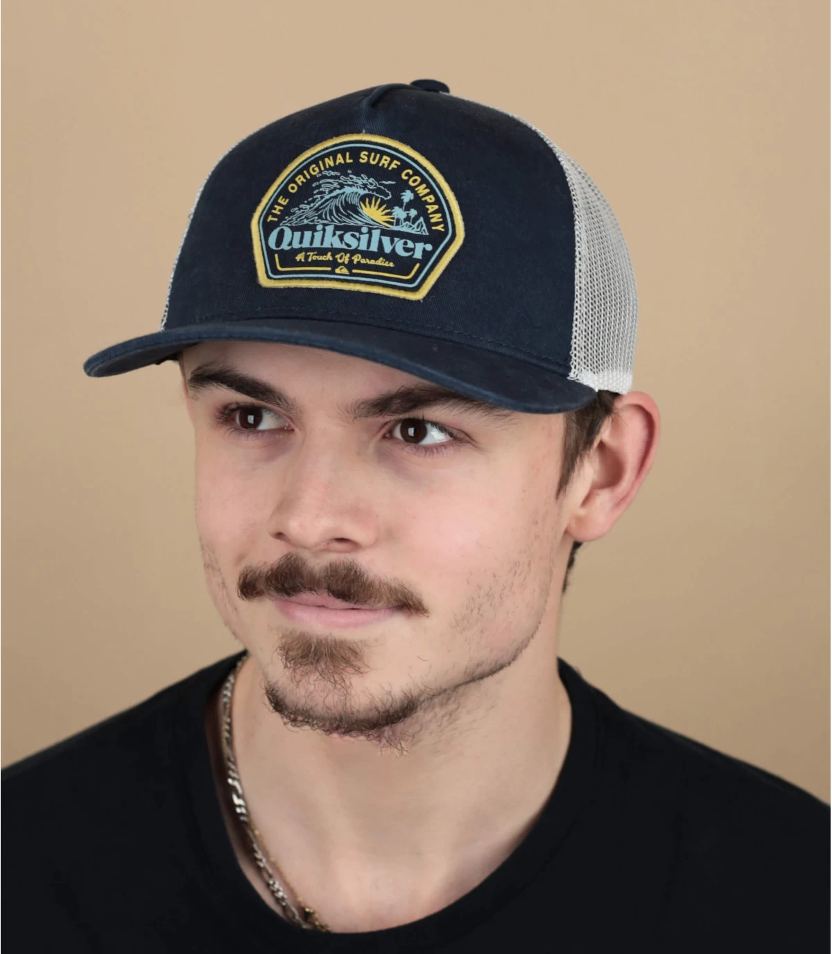 Quiksilver Casquette Sunset Wave Sport Navy Blazer 1 Quiksilver Casquette Sunset Wave Sport Navy Blazer