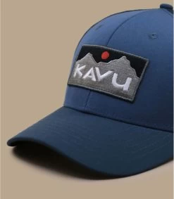 KAVU Casquette Trucker Above Standard Vintage Blue -Chapeau Chic Soldes Boutique casquette trucker above standard vintage blue 2