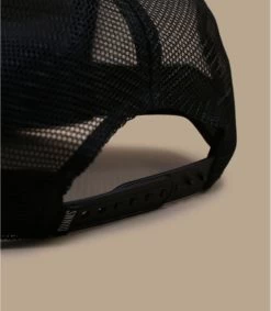 Casquette Trucker HFT Fine Herringbone Black -Chapeau Chic Soldes Boutique casquette trucker hft fine herringbone black 4