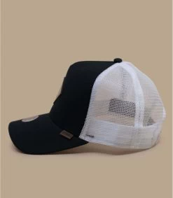 Casquette Trucker HFT Jersey Patch Black -Chapeau Chic Soldes Boutique casquette trucker hft jersey patch black 3