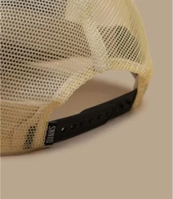 Casquette Trucker HFT Rebellion Black Beige -Chapeau Chic Soldes Boutique casquette trucker hft rebellion black beige 4