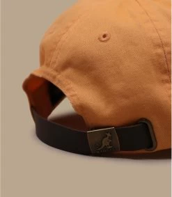 Kangol Casquette Washed Baseball Papaya Milk -Chapeau Chic Soldes Boutique casquette washed baseball papaya milk 4
