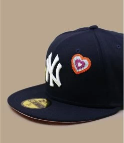 NEW ERA Chainstitch Heart 5950 NY Yankees -Chapeau Chic Soldes Boutique chainstitch heart 5950 ny yankees 2