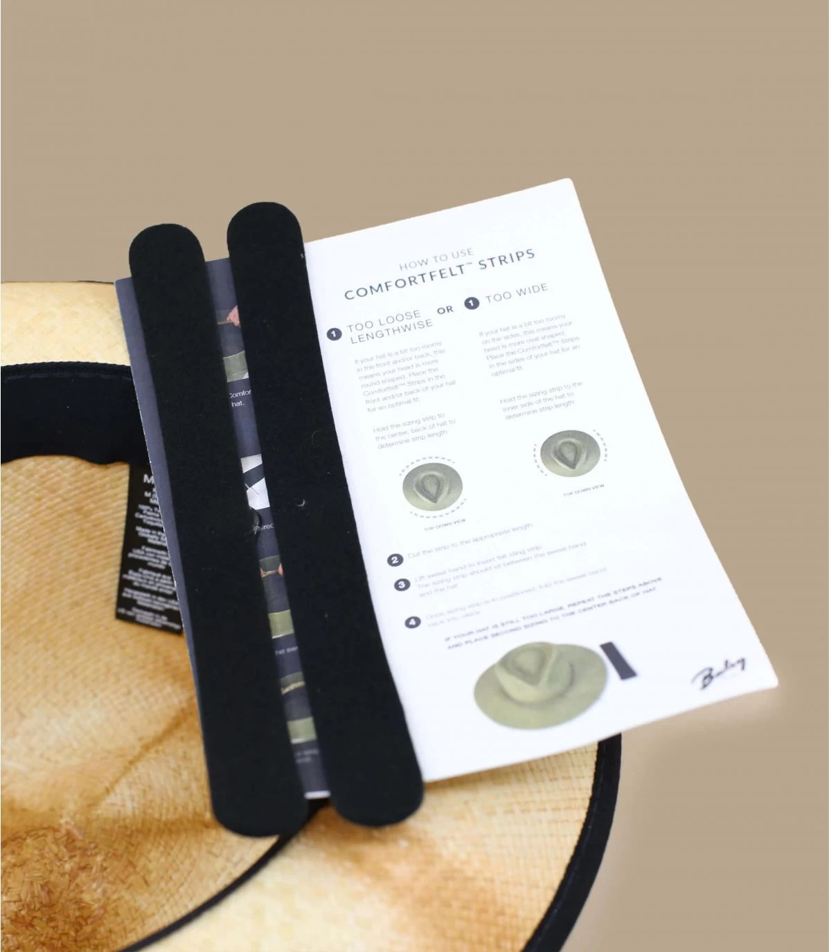 Bailey Clafin Panama Tea Stain 4 Bailey Clafin Panama Tea Stain – Image 4