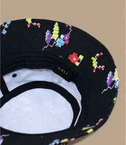 OBEY Digital Floral Bucket Black -Chapeau Chic Soldes Boutique digital floral bucket black 3