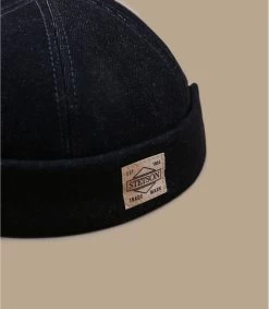 Stetson Docker Denim Black 6 Stetson Docker Denim Black -Chapeau Chic Soldes Boutique docker denim black 2