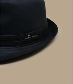 Don Kairan Black 5 Don Kairan Black -Chapeau Chic Soldes Boutique don kairan blacktrilby20noir20Herman