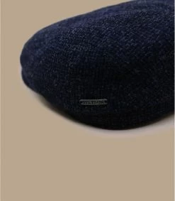Stetson Driver Cap Wool Blue -Chapeau Chic Soldes Boutique driver cap wool blue 2