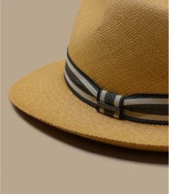 Stetson Fedora Panama Honey -Chapeau Chic Soldes Boutique fedora panama honey 3