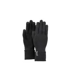 Barts Fine Knitted Gloves Black -Chapeau Chic Soldes Boutique fine knitted gloves blackFine20Knitted20Gloves20black