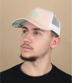 Flamingo Trucker Chambray