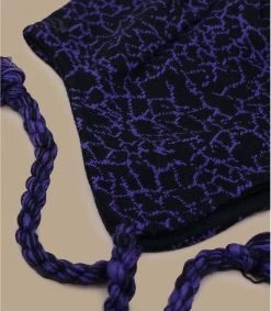 Oakley Flaps Beanie Deep Violet Crackle Black 5 Oakley Flaps Beanie Deep Violet Crackle Black -Chapeau Chic Soldes Boutique flaps beanie deep violet crackle black 2